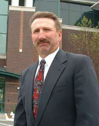 Mike in Front of AAA Office